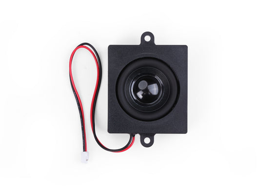 Mono Enclosed Speaker 4Ω 5W with Mounting Holes for ReSpeaker, Raspberry Pi, ESP32 and DIY Audio Projects