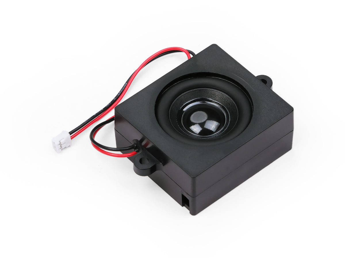 Mono Enclosed Speaker 4Ω 5W with Mounting Holes for ReSpeaker, Raspberry Pi, ESP32 and DIY Audio Projects