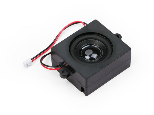 Mono Enclosed Speaker 4Ω 5W with Mounting Holes for ReSpeaker, Raspberry Pi, ESP32 and DIY Audio Projects