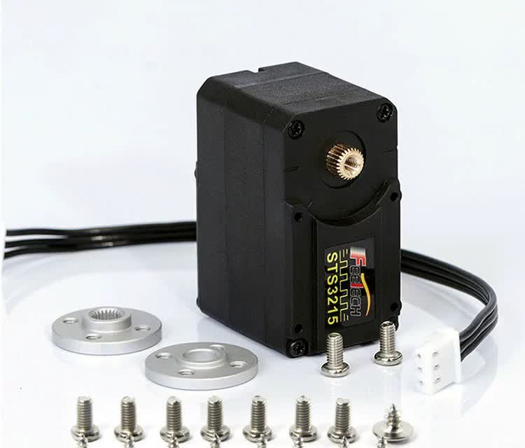 Feetech STS3215 Serial Bus Servo, 30 kg·cm 12 V / 19 kg·cm 7.4 V, 360° Magnetic Encoder, for SO-ARM101, LeKiwi, OpenDuck (single or robot sets)