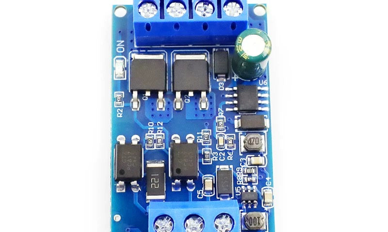 High-Power MOSFET PWM Switch Module DC 4–60V 10A 600W (Dual MOS, Optocoupler Isolated)