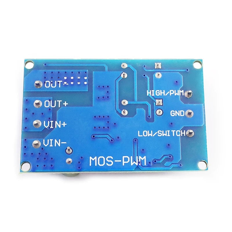 High-Power MOSFET PWM Switch Module DC 4–60V 10A 600W (Dual MOS, Optocoupler Isolated)