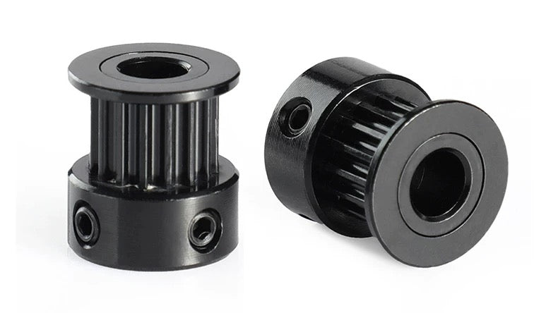 GT2 Timing Pulleys for 3D Printers, 16 / 20 / 30 / 36 / 40 Teeth, 5 mm or 8 mm Bore, 6 mm Belt, Aluminium (Multi-Packs)